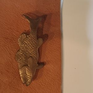 Men's Jewelry broach for hats or leather goods metal clay bronze